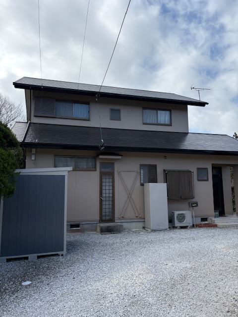 新城市で塗り替え工事